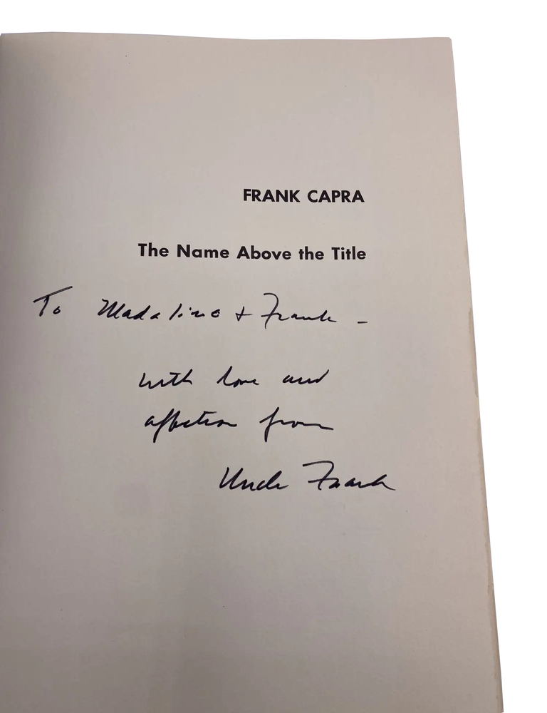 the name above the title: an autobiography