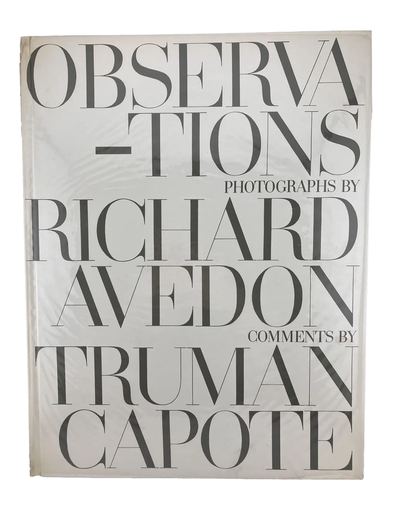 Item #795 observations. richard avedon