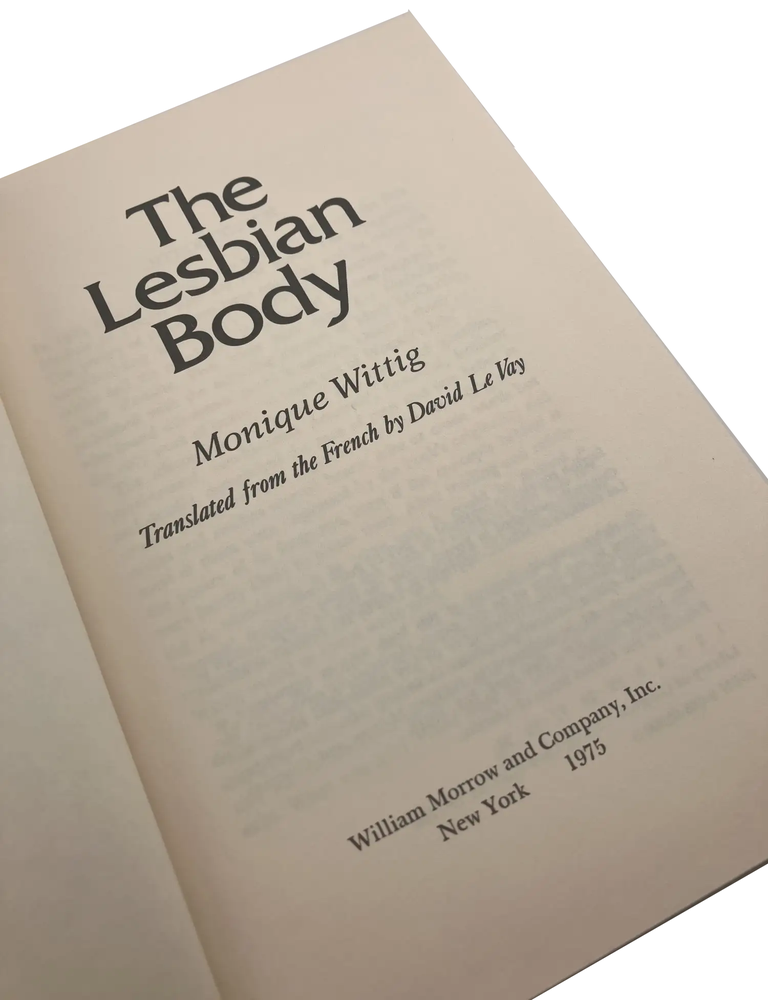 the lesbian body