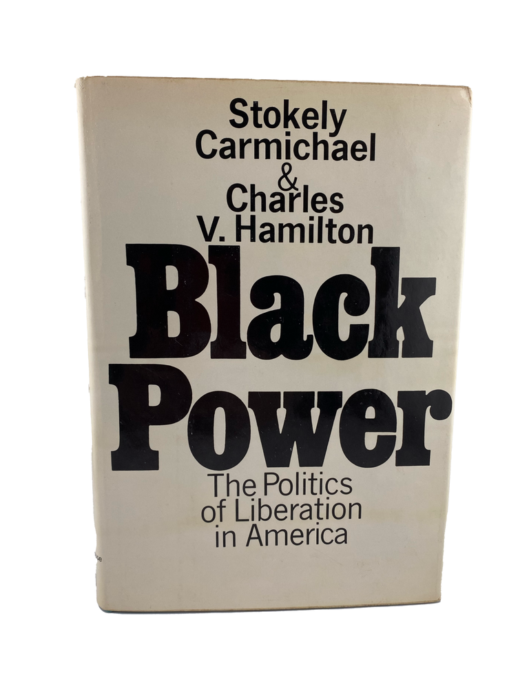 Item #843 black power: the politics of liberation in america. stokely carmichael, charles v....