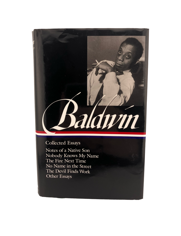 Item #867 collected essays. james baldwin