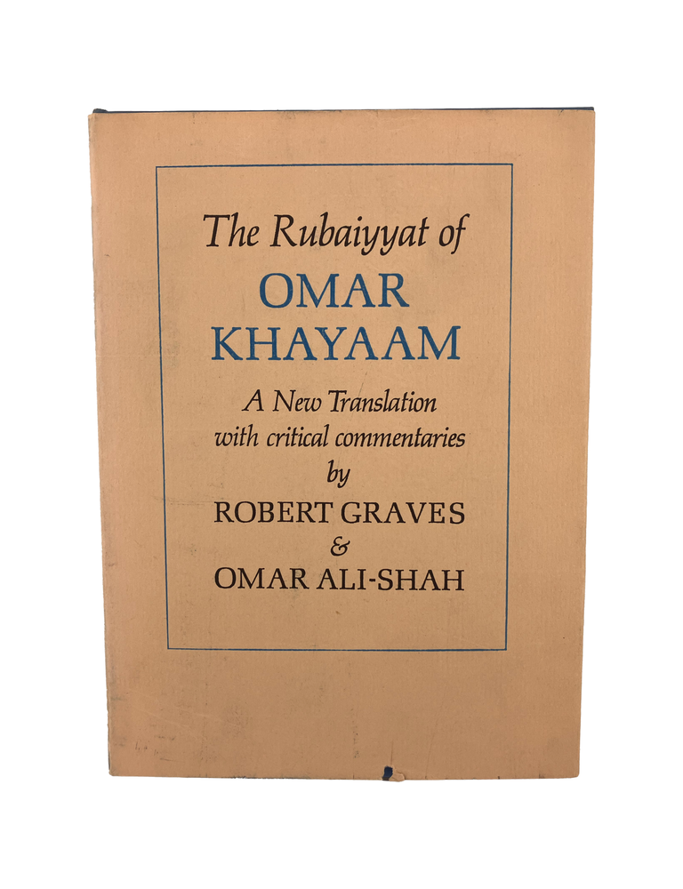 Item #868 the rubaiyyat of omar khayaam: a new translation with critical commentaries by robert...