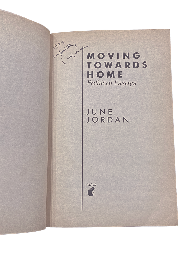 moving towards home: political essays