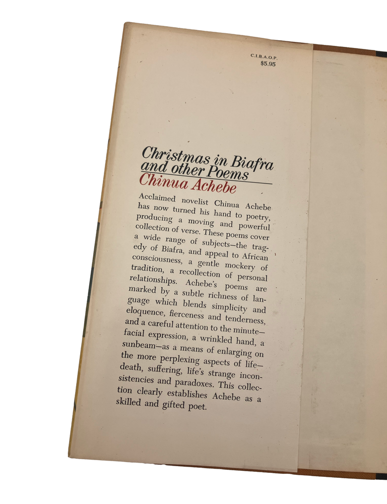 christmas in biafra and other poems