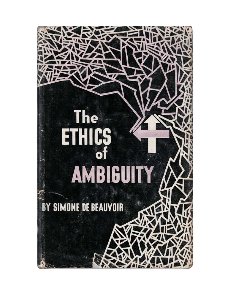 Item #884 the ethics of ambiguity. simone de beauvoir