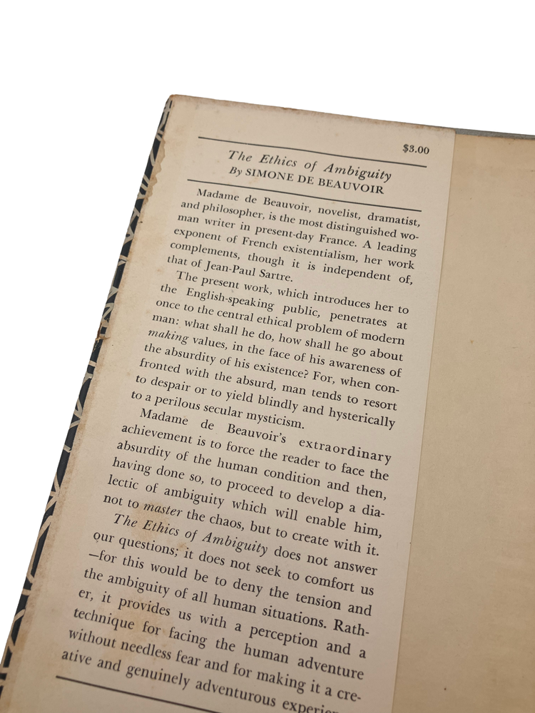 the ethics of ambiguity