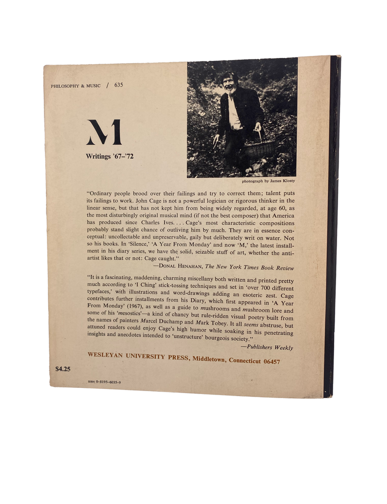 m: writings '67 to '72