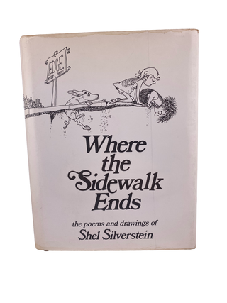 Item #901 where the sidewalk ends. shel silverstein