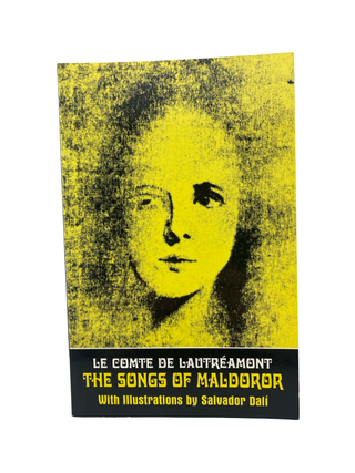 Item #924 the songs of malador with illustrations by salvador dalí. le comte de lautréamont