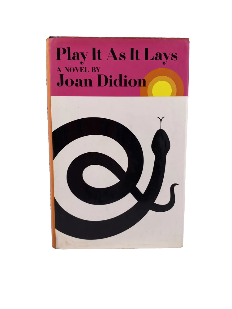 Item #93 play it as it lays. joan didion.