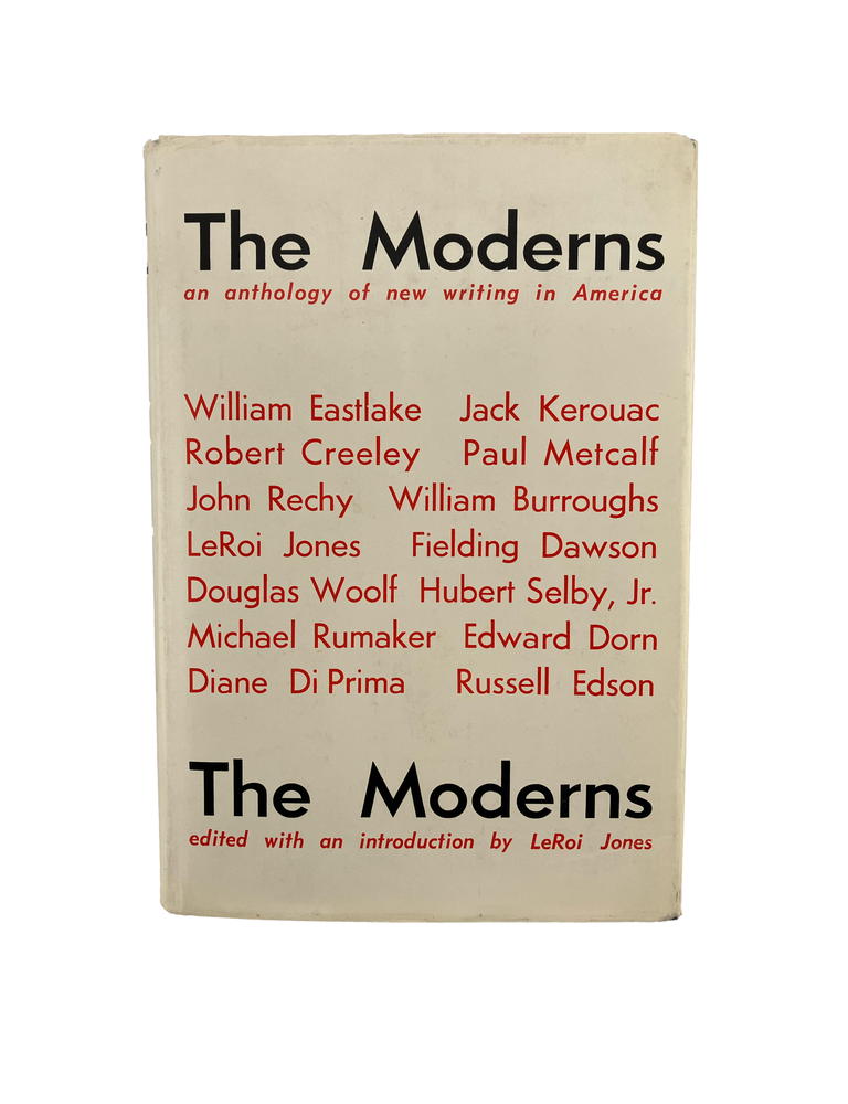Item #938 the moderns: an anthology of new writing in america. leroi jones, amiri baraka