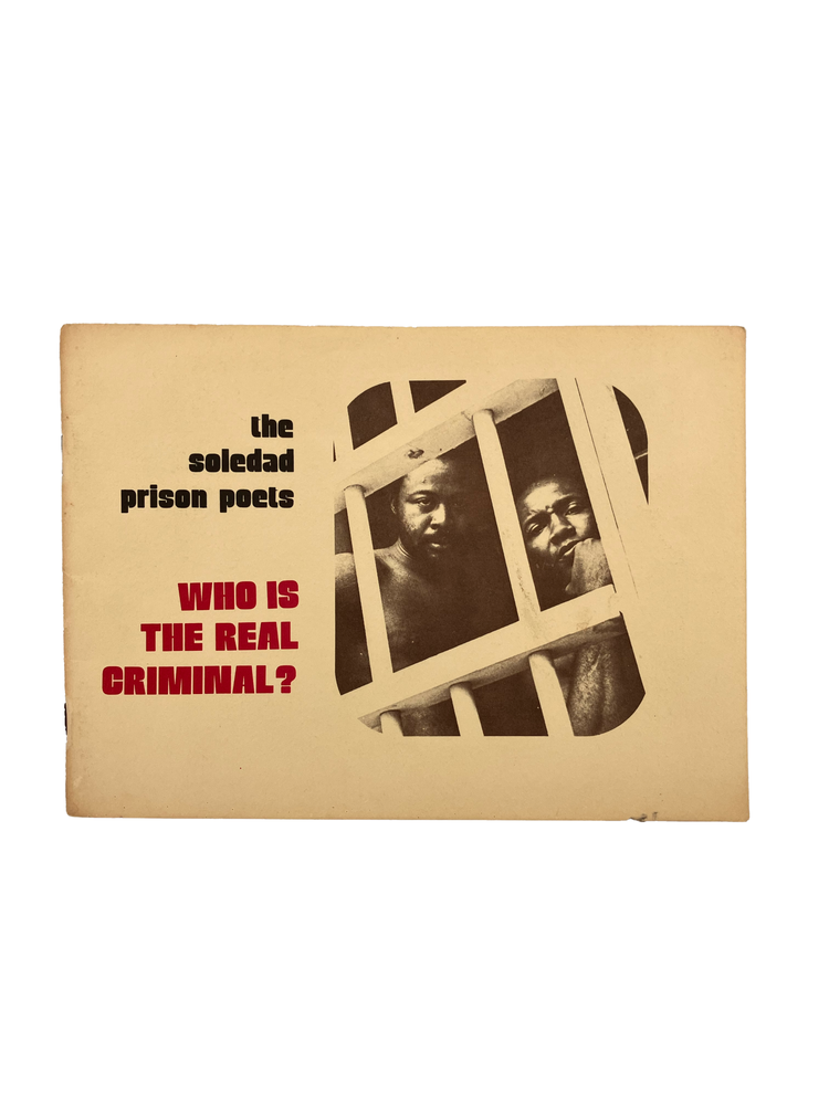 Item #950 who is the real criminal? the soledad prison poets