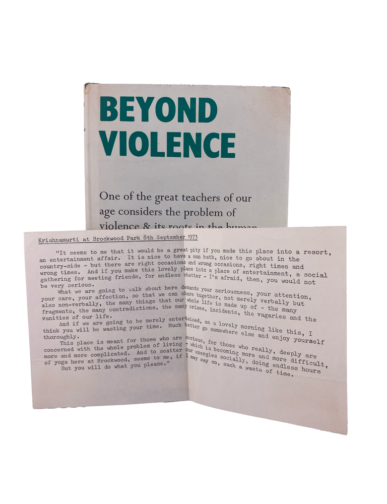 beyond violence